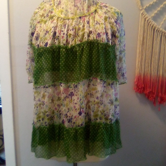 Zara Basic Baby Doll Ruffle Hem Dress - Picture 5 of 12